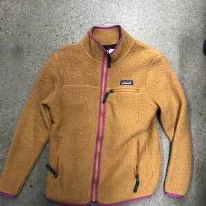 Patagonia pile fleece Xs nest brown